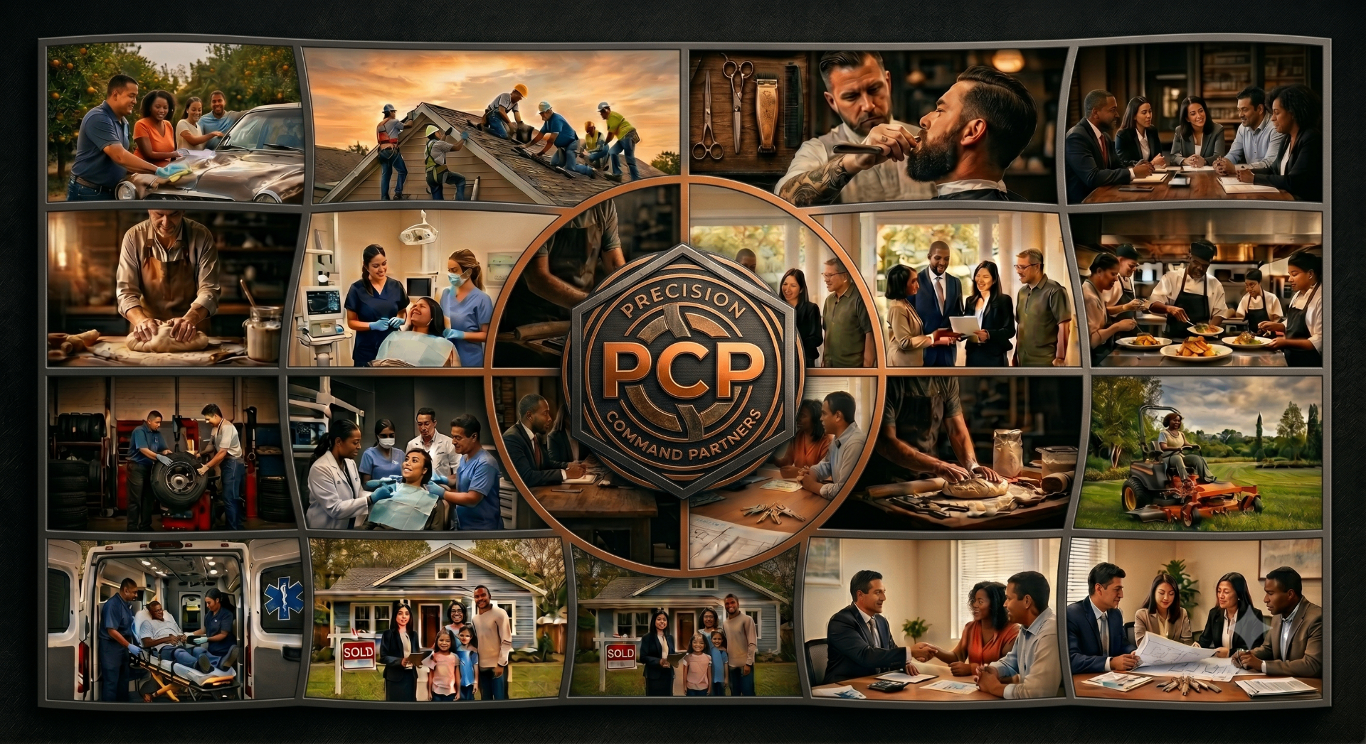 Precision Command Partners — industries we serve